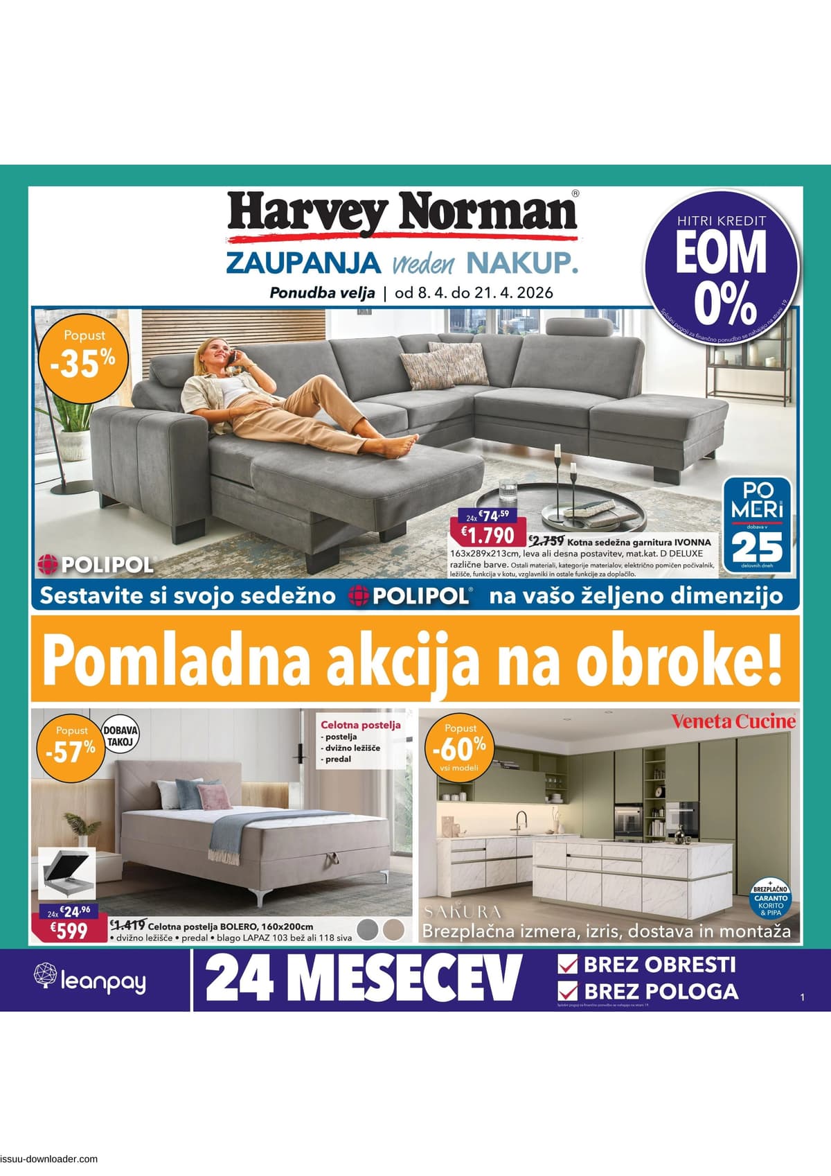 Pomladna akcija na obroke