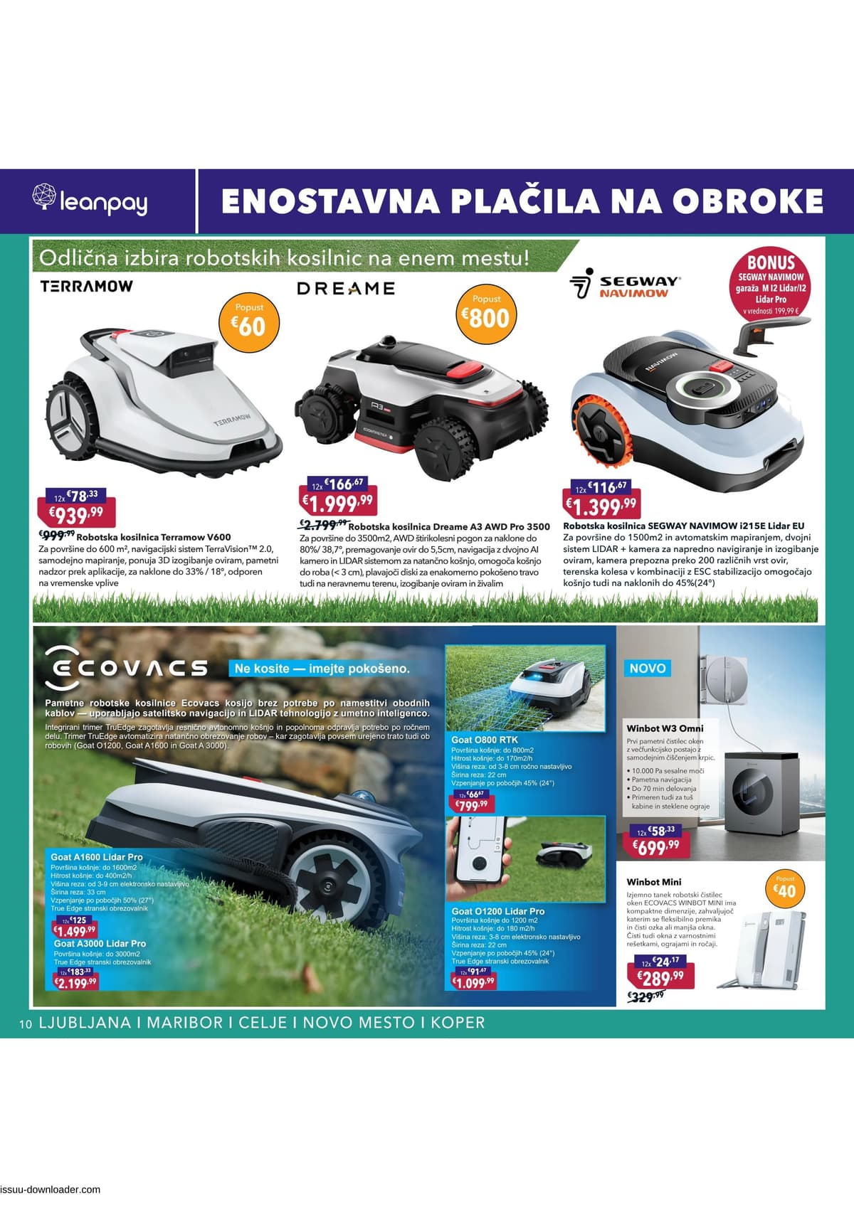 Stran 10. Harvey Norman kataloga - Pomladna akcija na obroke od 08.04.2026.