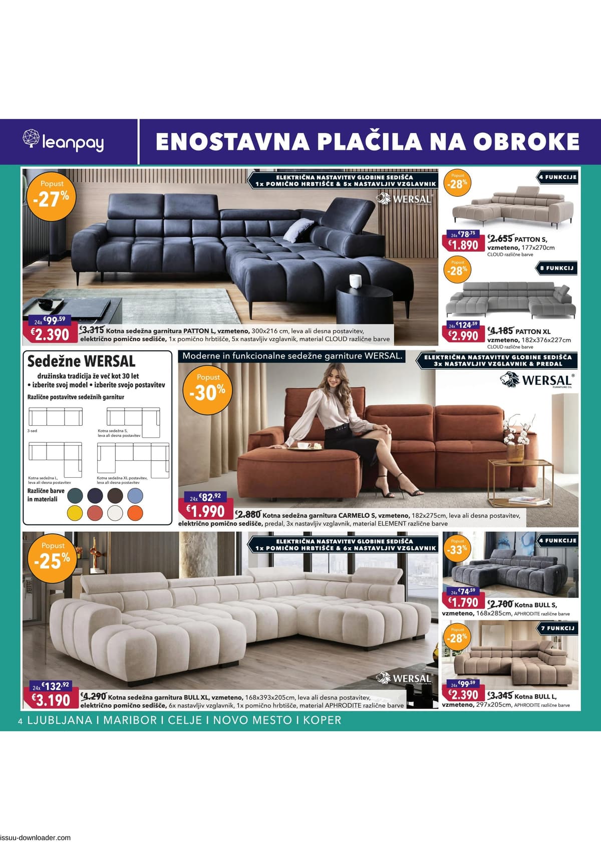 Stran 4. Harvey Norman kataloga - Pomladna akcija na obroke od 08.04.2026.