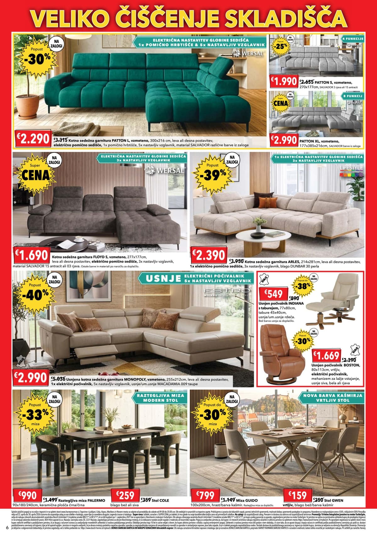 Stran 6. Harvey Norman kataloga - Veliko čiščenje skladišča od 23.04.2026.