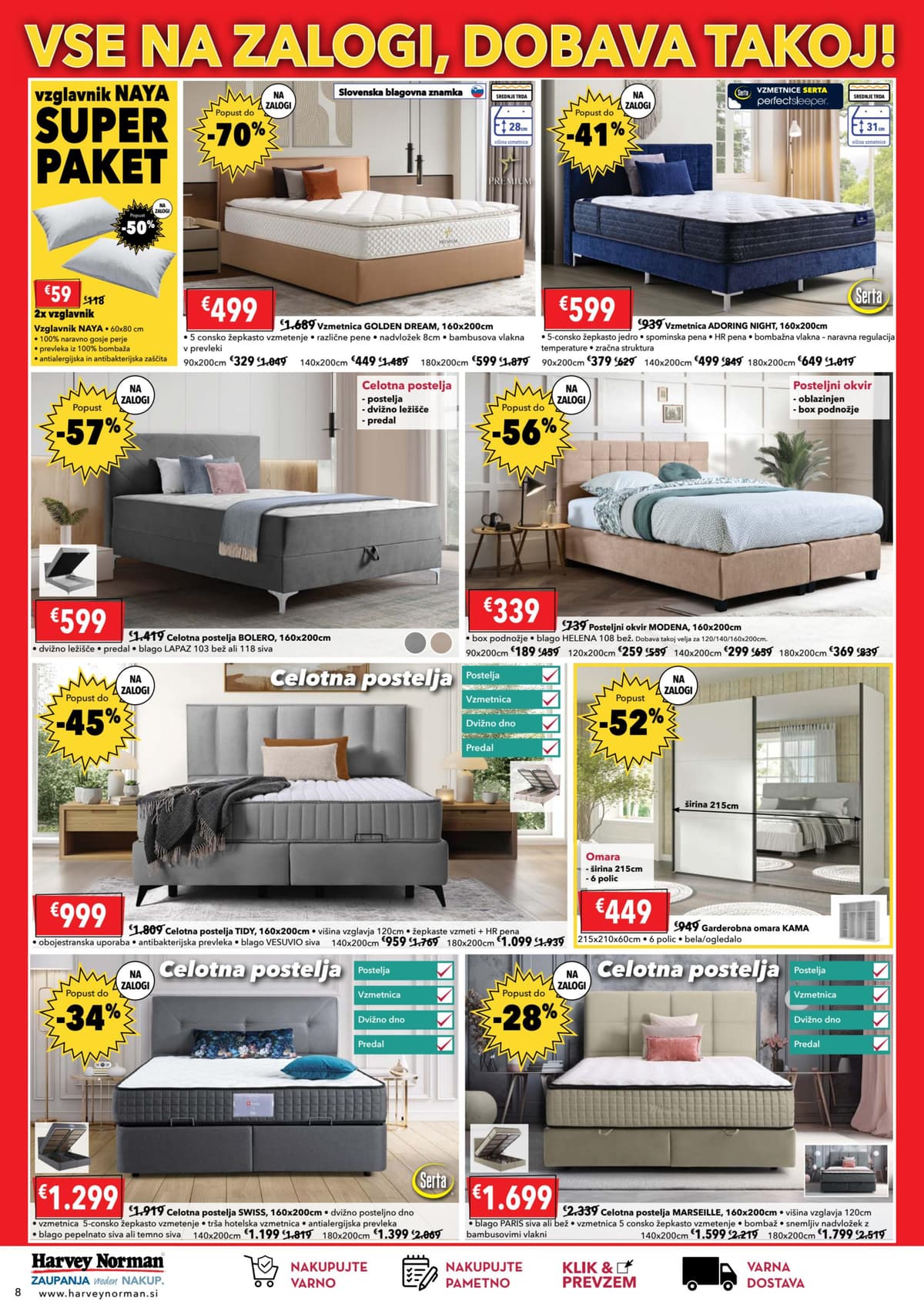 Stran 8. Harvey Norman kataloga - Veliko čiščenje skladišča