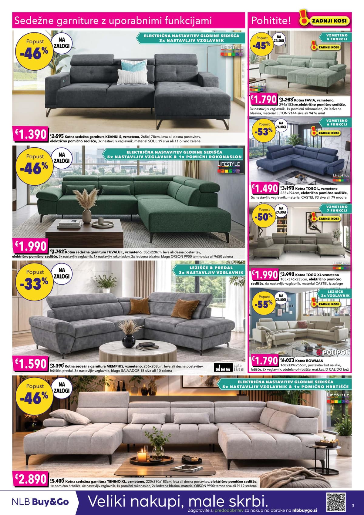 Stran 3. Harvey Norman kataloga - Super pomladna ponudba
