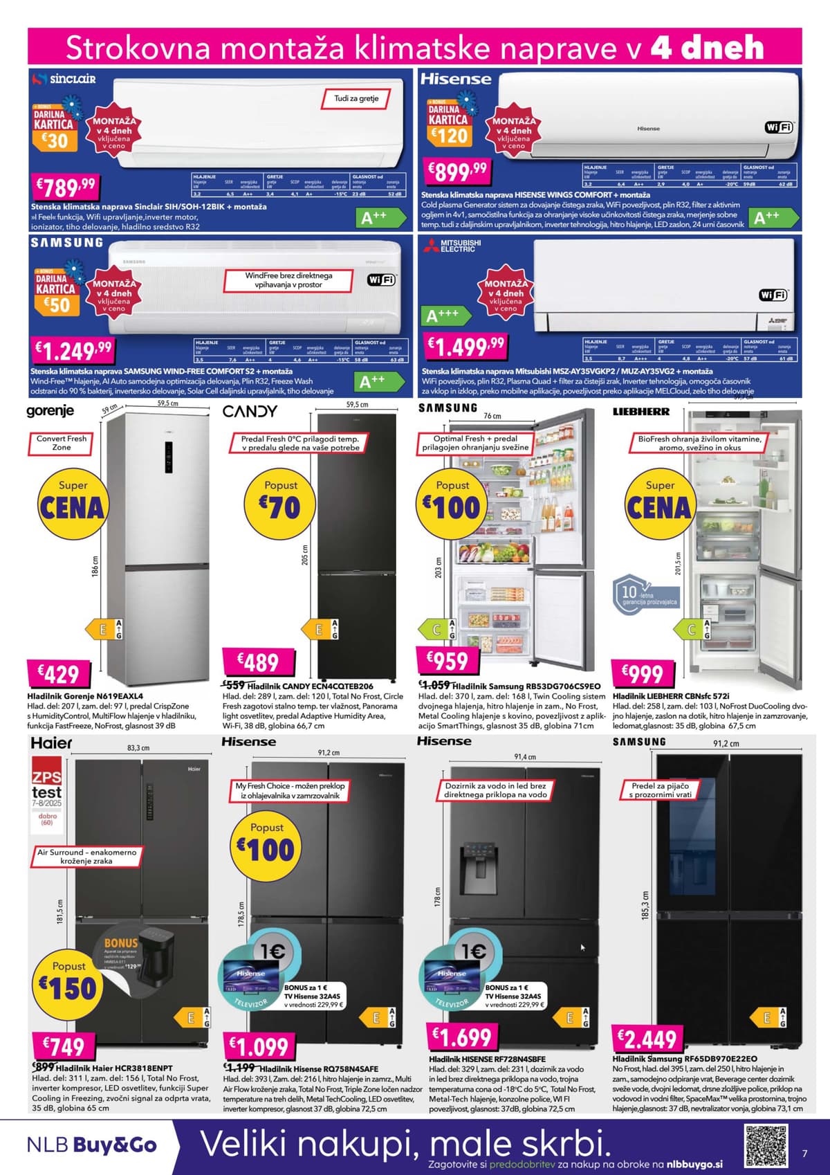 Stran 7. Harvey Norman kataloga - Super pomladna ponudba od 06.05.2026.