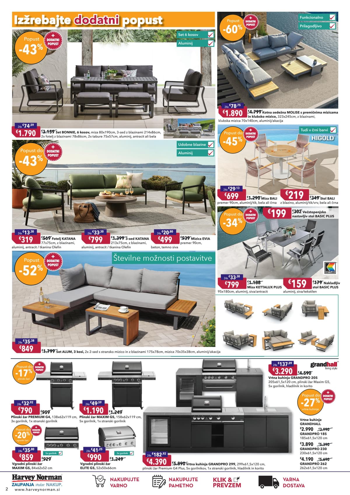 Stran 2. Harvey Norman kataloga - Vrtno pohištvo od 20.05.2026.