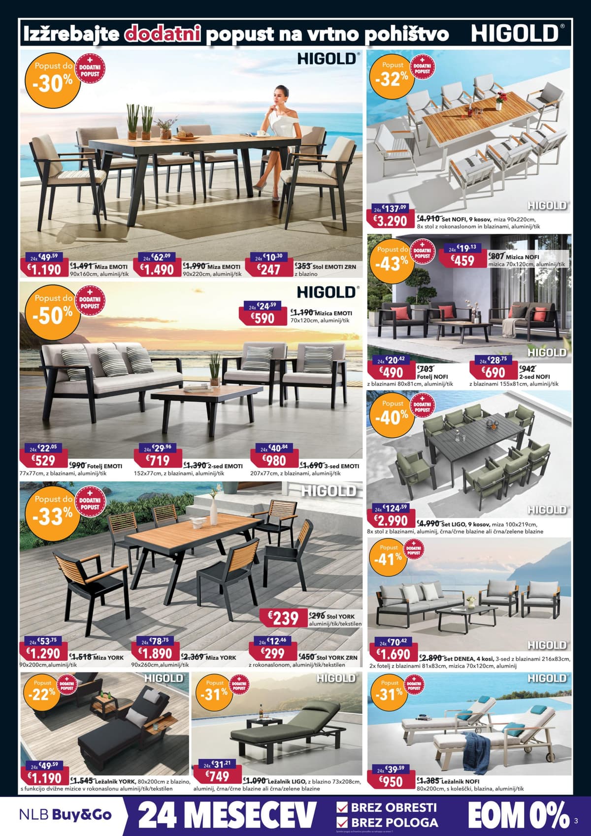 Stran 3. Harvey Norman kataloga - Vrtno pohištvo od 20.05.2026.
