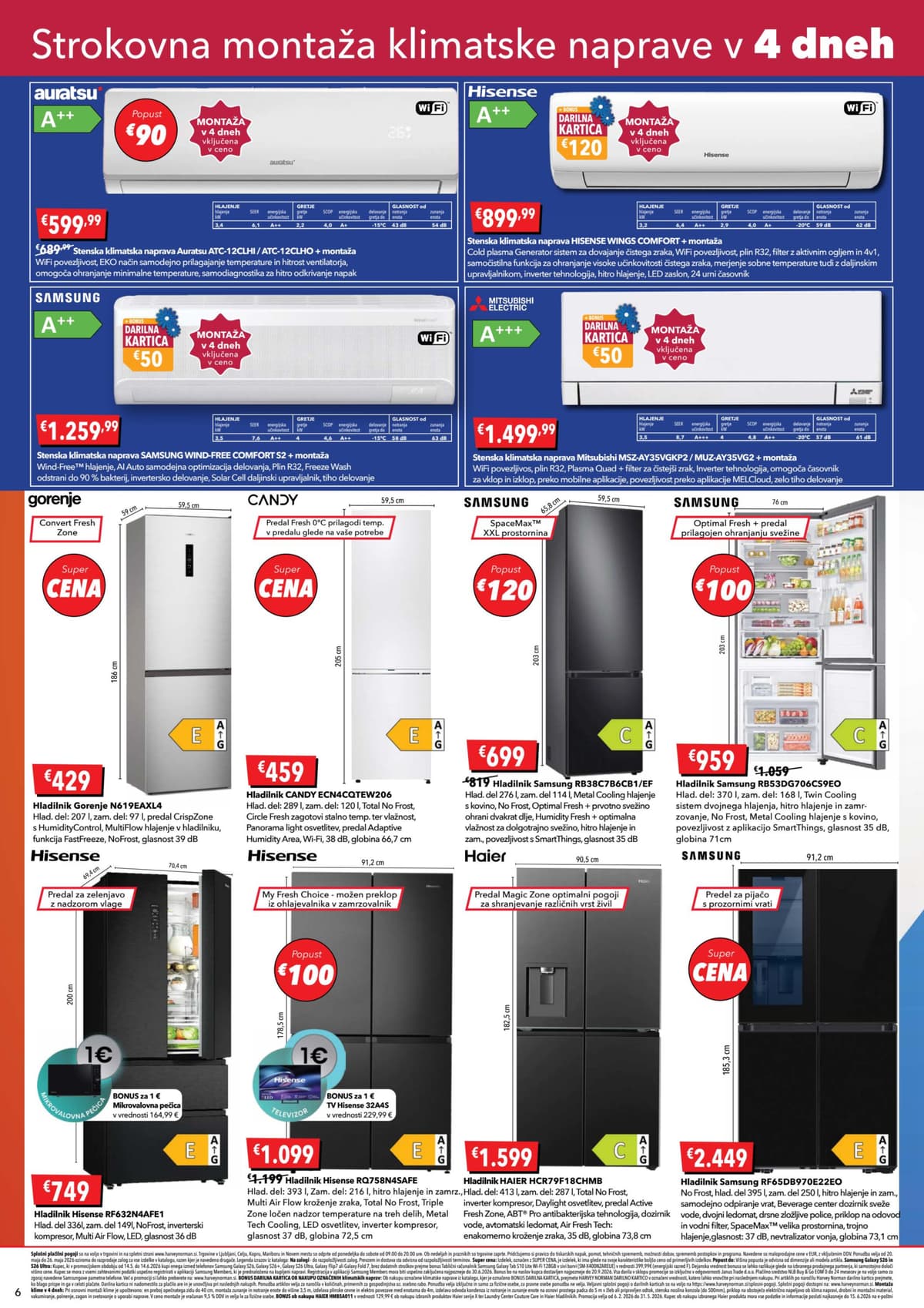 Stran 6. Harvey Norman kataloga - Mega Hit Ponudba od 21.05.2026.