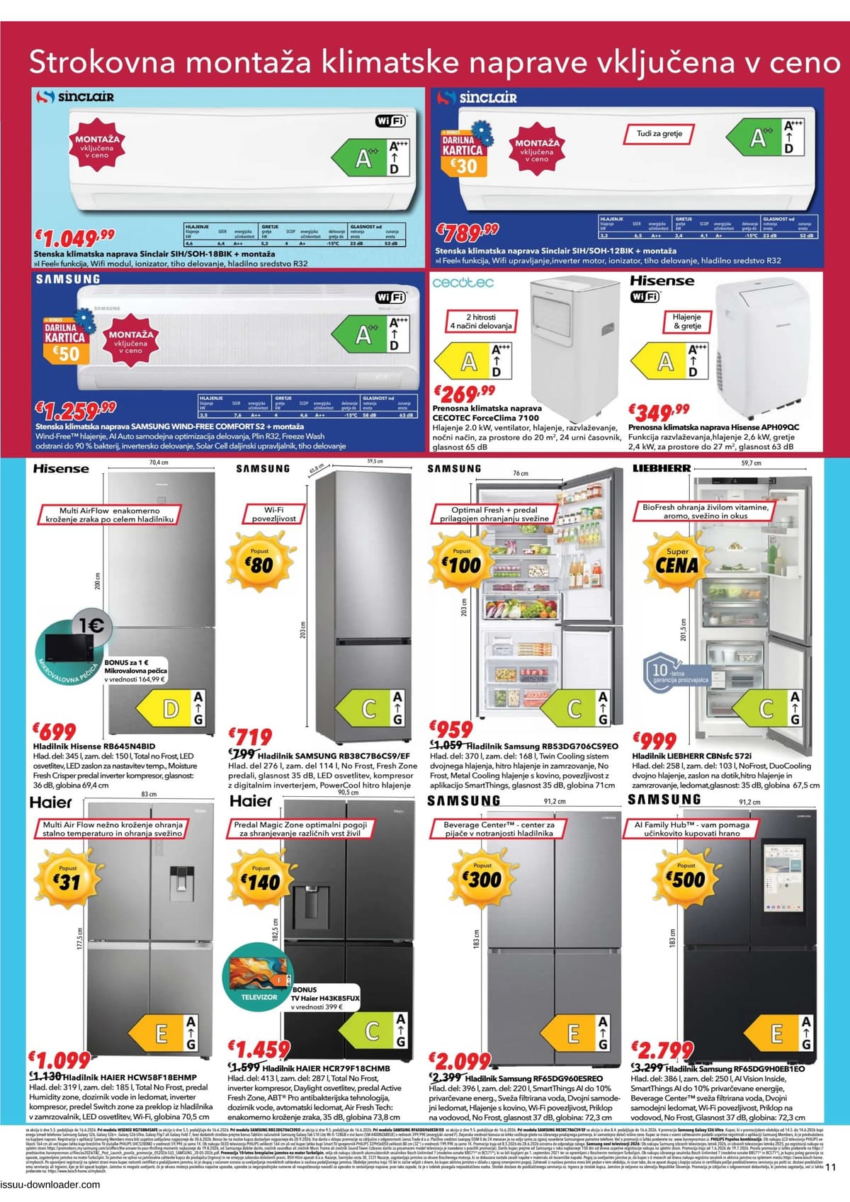 Stran 11. Harvey Norman kataloga - Brez plačila obroka od 10.06.2026