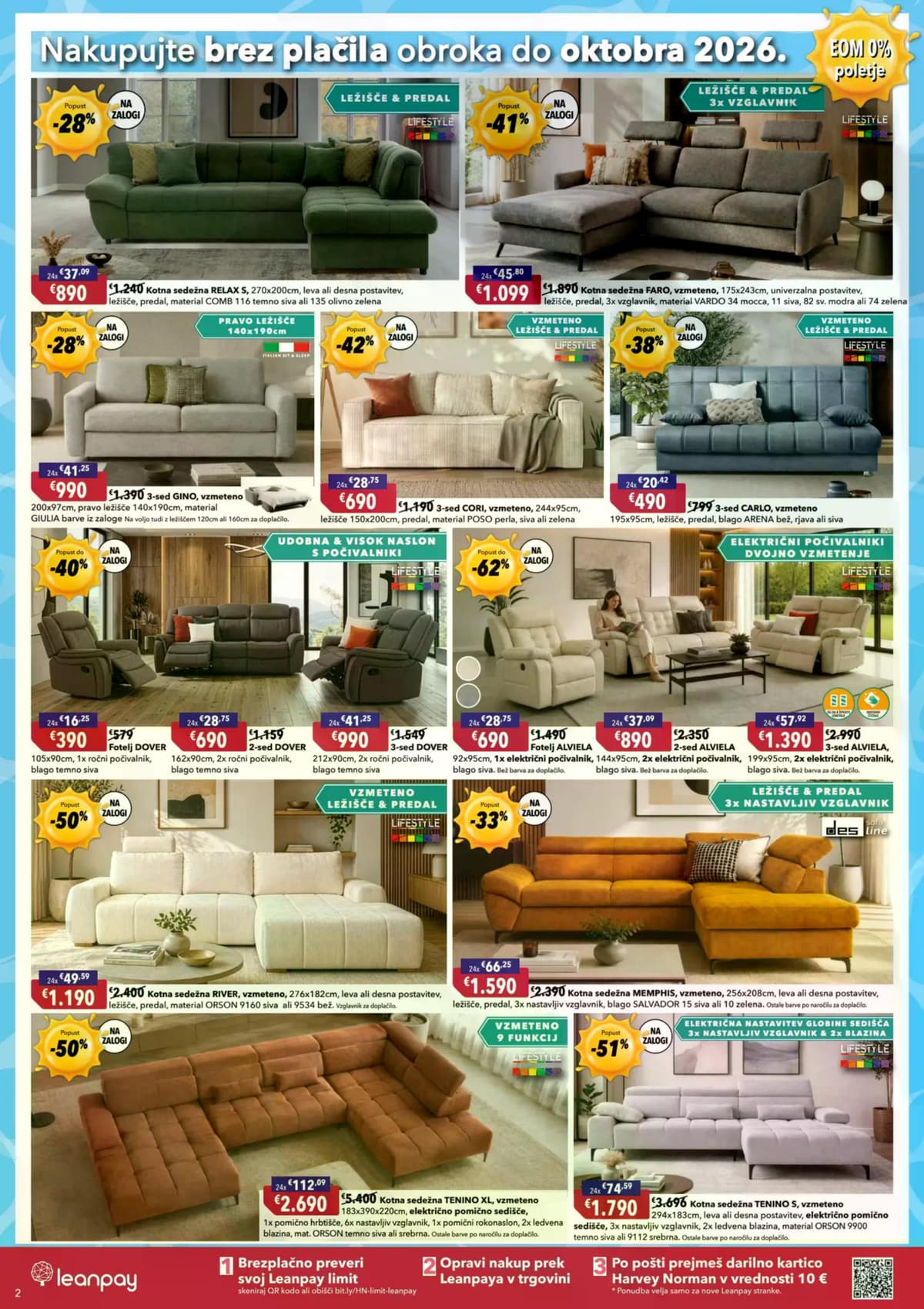 Stran 2. Harvey Norman kataloga - Nakupujte poletno in kvalitetno od 17.06.2026