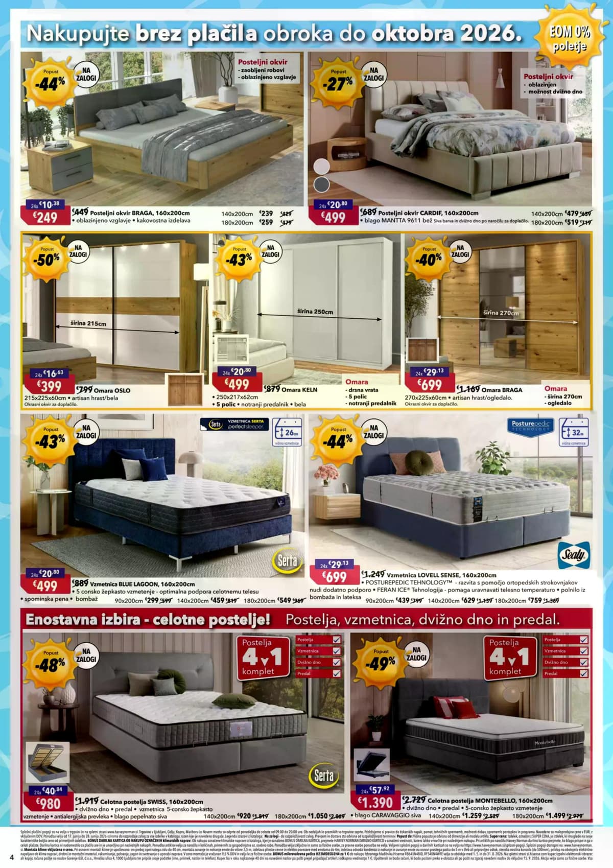 Stran 4. Harvey Norman kataloga - Nakupujte poletno in kvalitetno od 17.06.2026