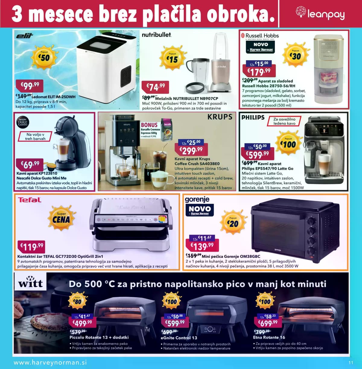 Stran 11. Harvey Norman kataloga - Zaupanja Vreden Nakup