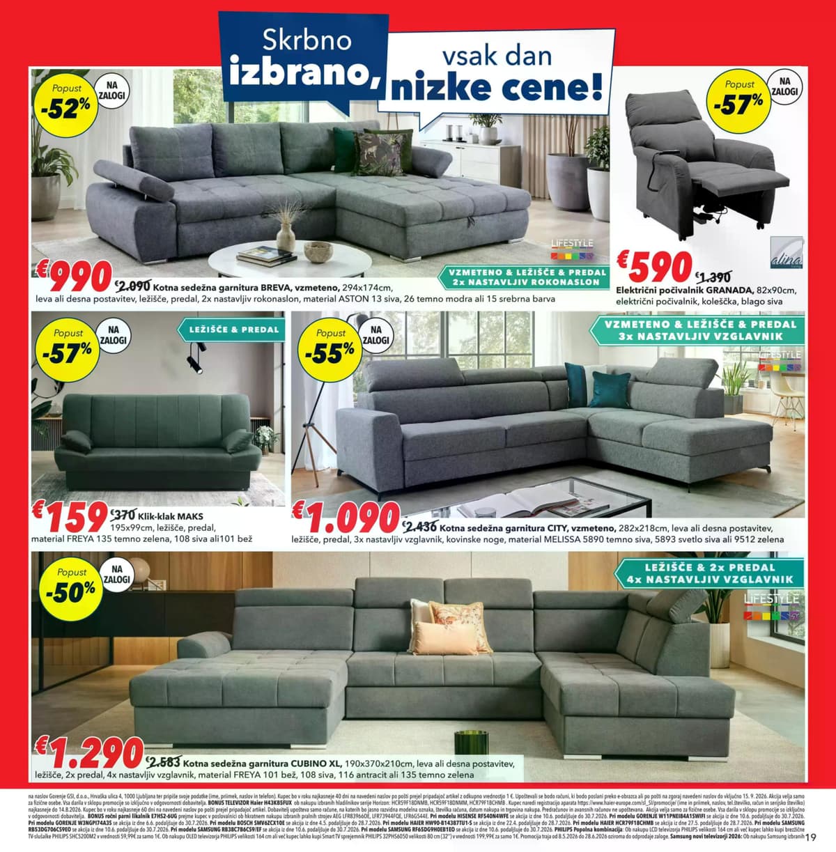 Stran 19. Harvey Norman kataloga - Zaupanja Vreden Nakup