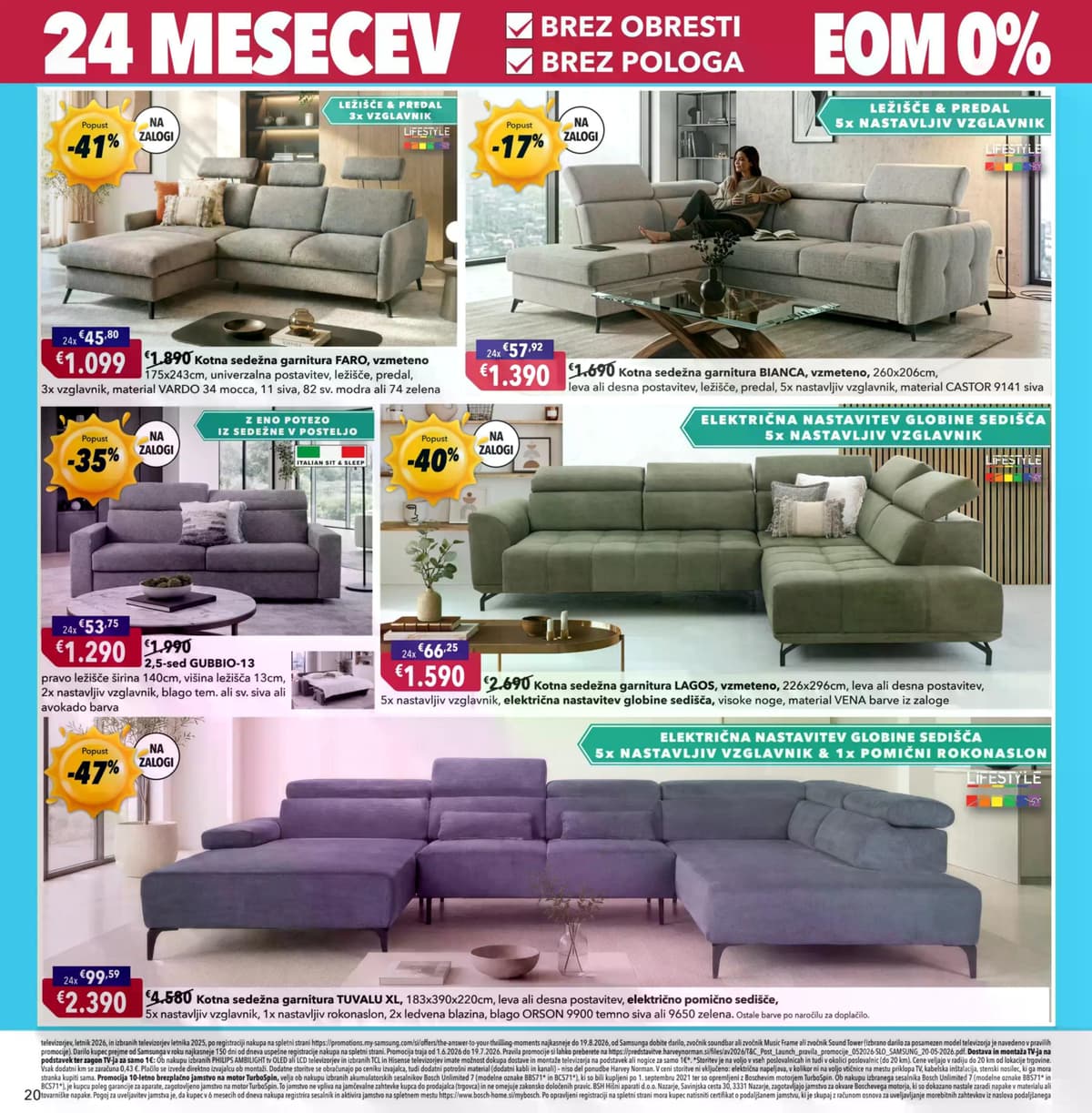 Stran 20. Harvey Norman kataloga - Zaupanja Vreden Nakup od 01.07.2026