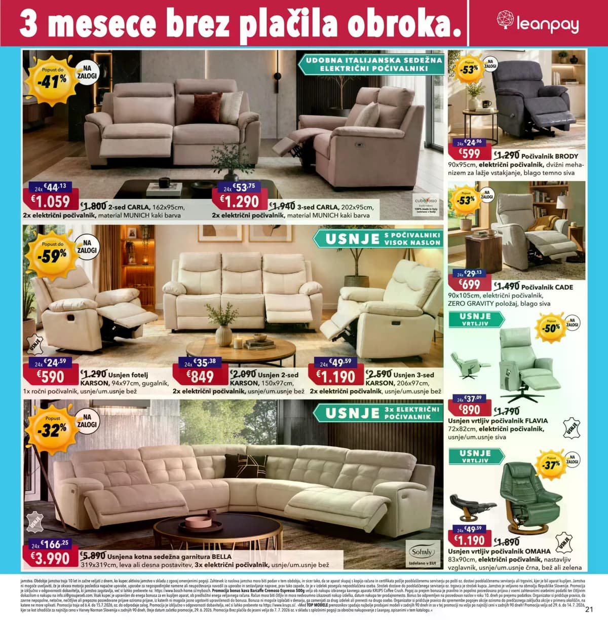 Stran 21. Harvey Norman kataloga - Zaupanja Vreden Nakup