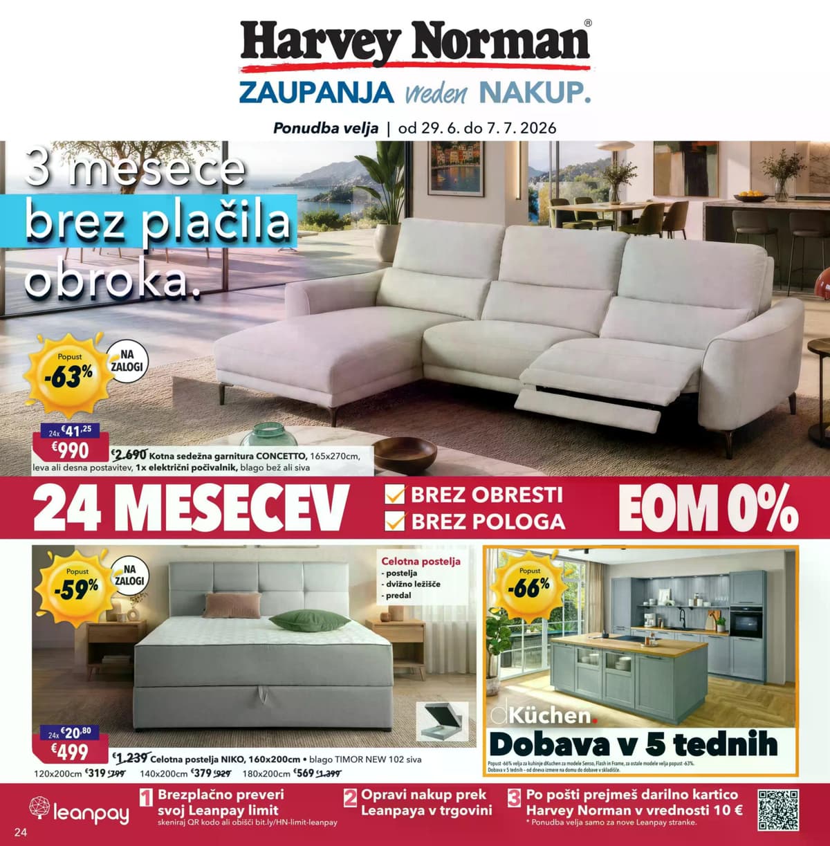 Stran 24. Harvey Norman kataloga - Zaupanja Vreden Nakup od 01.07.2026