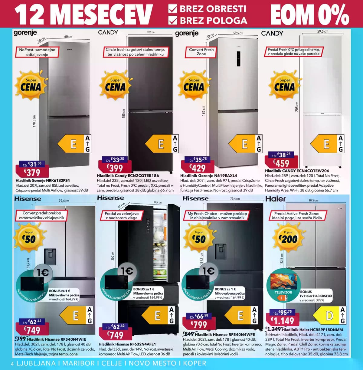 Stran 4. Harvey Norman kataloga - Zaupanja Vreden Nakup od 01.07.2026