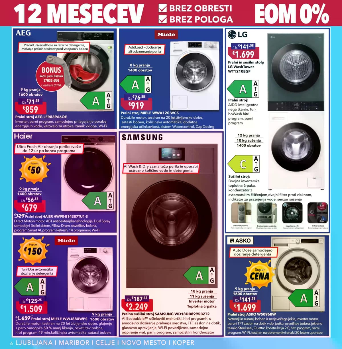 Stran 6. Harvey Norman kataloga - Zaupanja Vreden Nakup od 01.07.2026