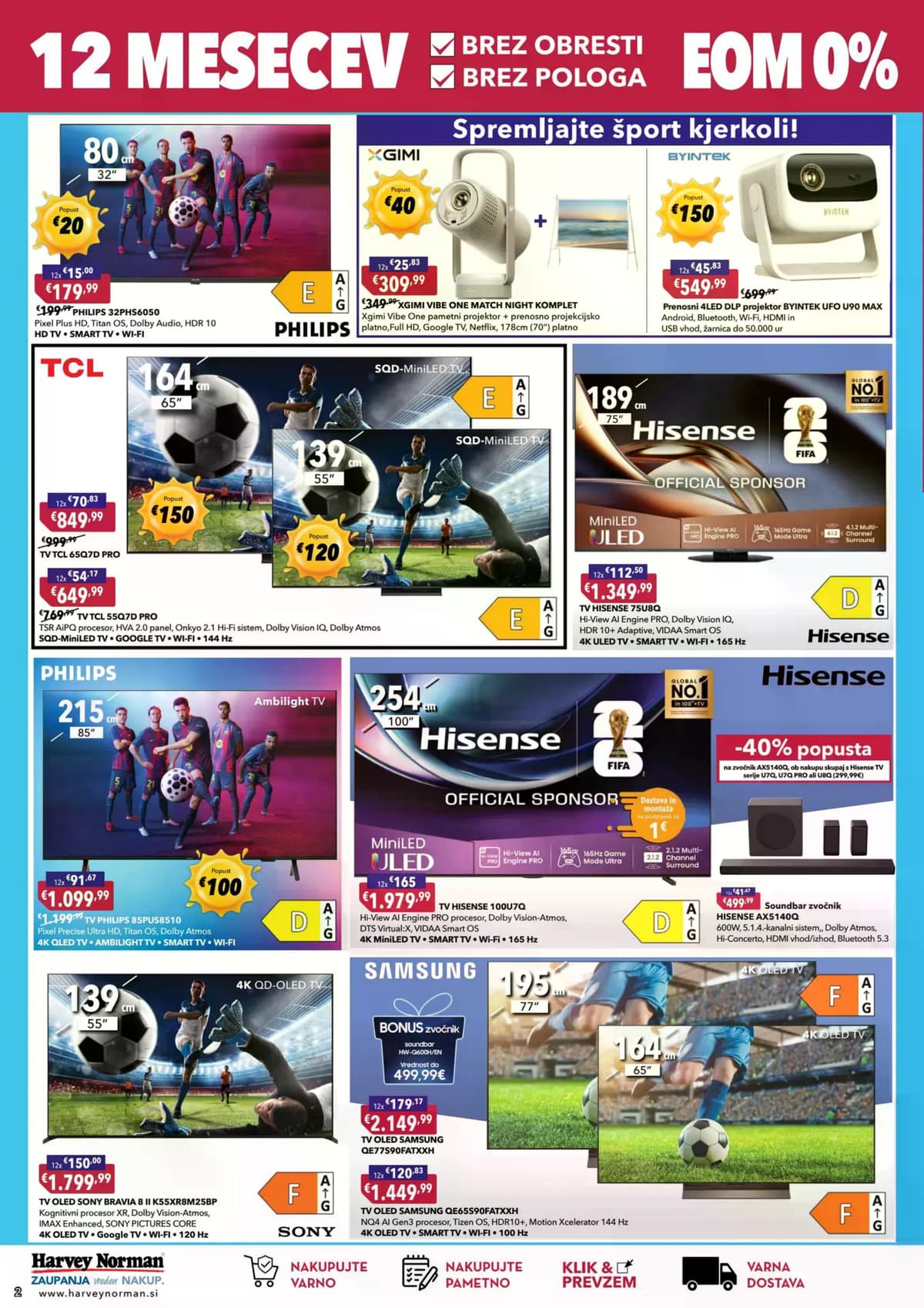 Stran 2. Harvey Norman kataloga - Akcijska Ponudba od 09.07.2026