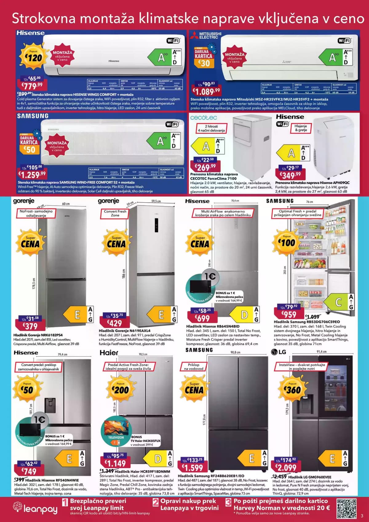 Stran 3. Harvey Norman kataloga - Akcijska Ponudba od 09.07.2026