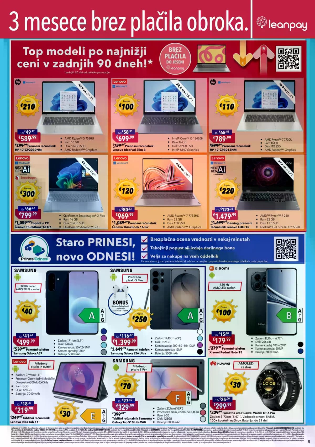 Stran 5. Harvey Norman kataloga - Akcijska Ponudba od 09.07.2026
