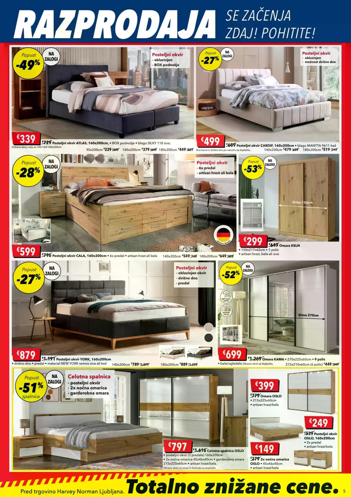 Stran 5. Harvey Norman kataloga - Velika razprodaja se začenja zdaj! od 15.07.2026
