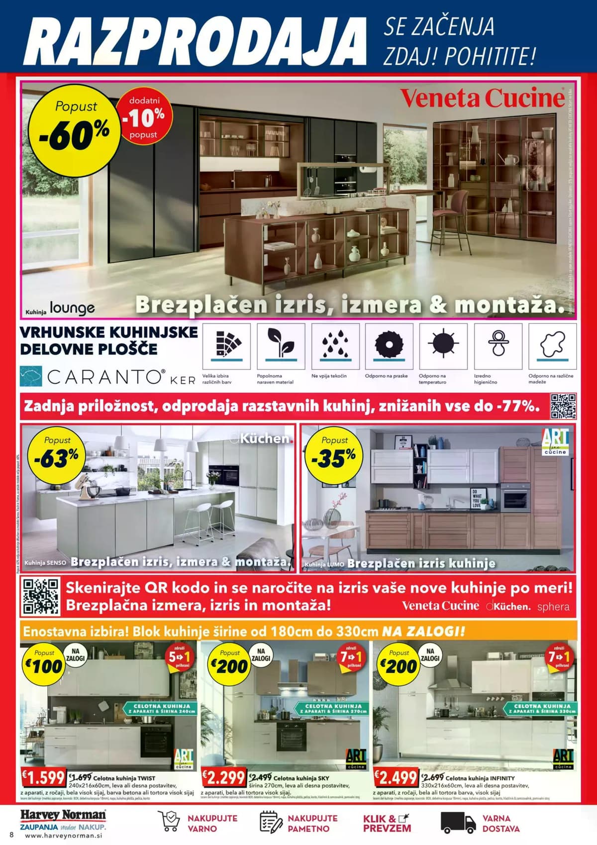 Stran 8. Harvey Norman kataloga - Velika razprodaja se začenja zdaj! od 15.07.2026