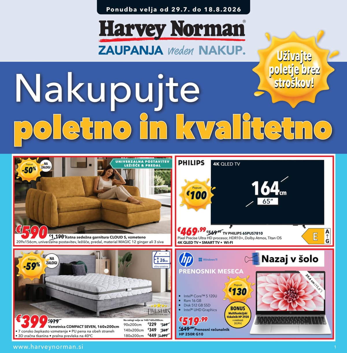 Nakupujte poletno in kvalitetno