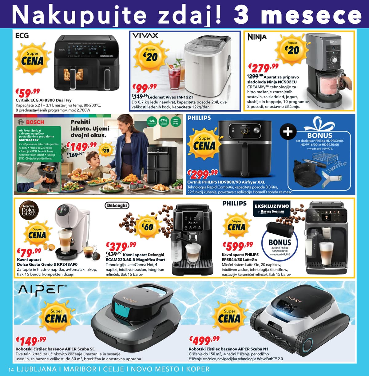 Stran 14. Harvey Norman kataloga - Nakupujte poletno in kvalitetno od 07.08.2026