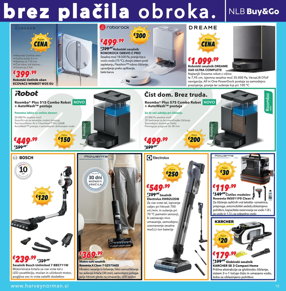 Stran 15. Harvey Norman kataloga - Nakupujte poletno in kvalitetno od 07.08.2026
