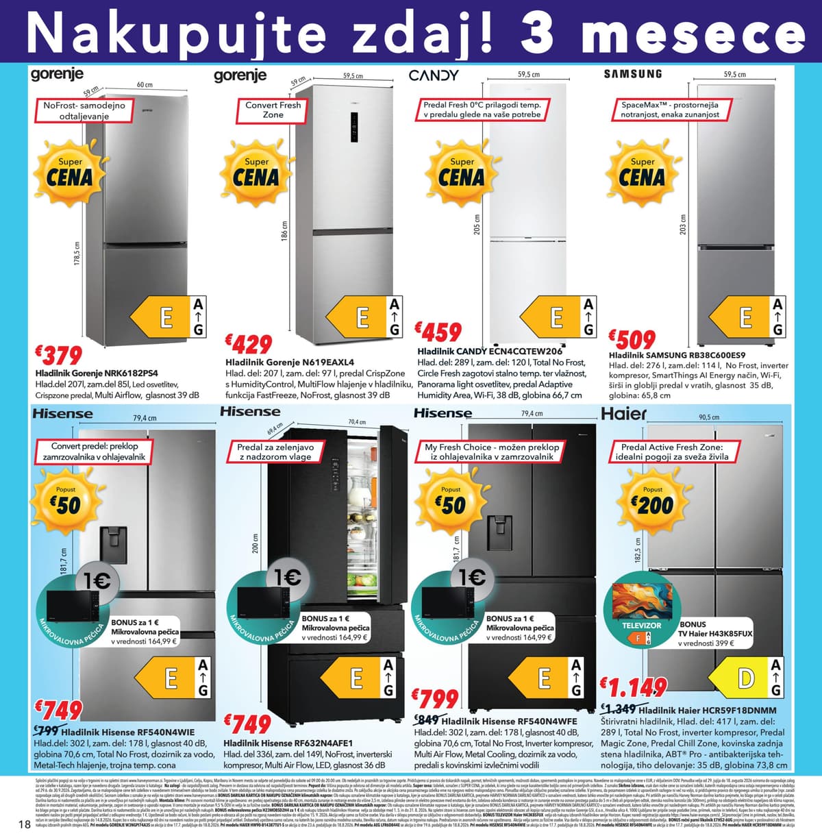 Stran 18. Harvey Norman kataloga - Nakupujte poletno in kvalitetno od 07.08.2026