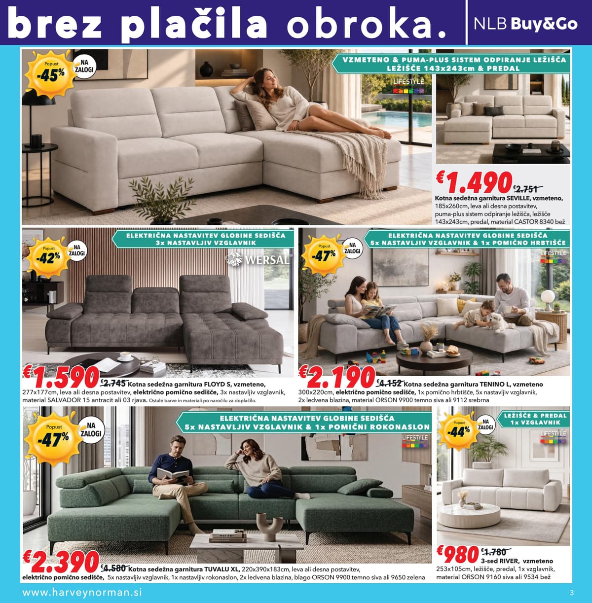 Stran 3. Harvey Norman kataloga - Nakupujte poletno in kvalitetno od 07.08.2026