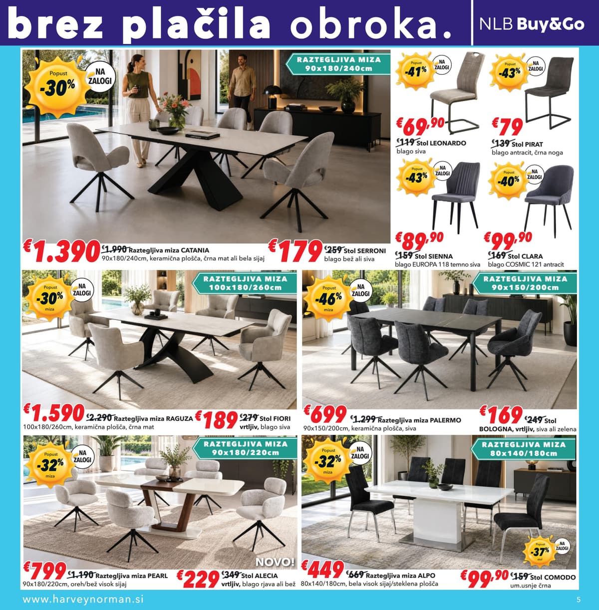 Stran 5. Harvey Norman kataloga - Nakupujte poletno in kvalitetno od 07.08.2026