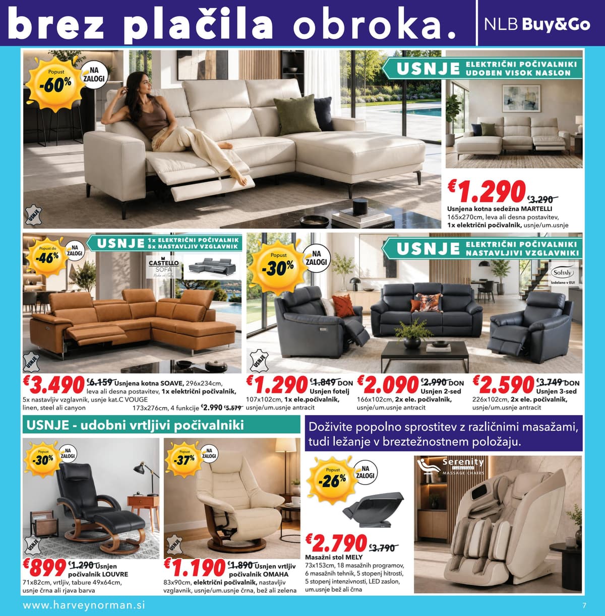 Stran 7. Harvey Norman kataloga - Nakupujte poletno in kvalitetno od 07.08.2026