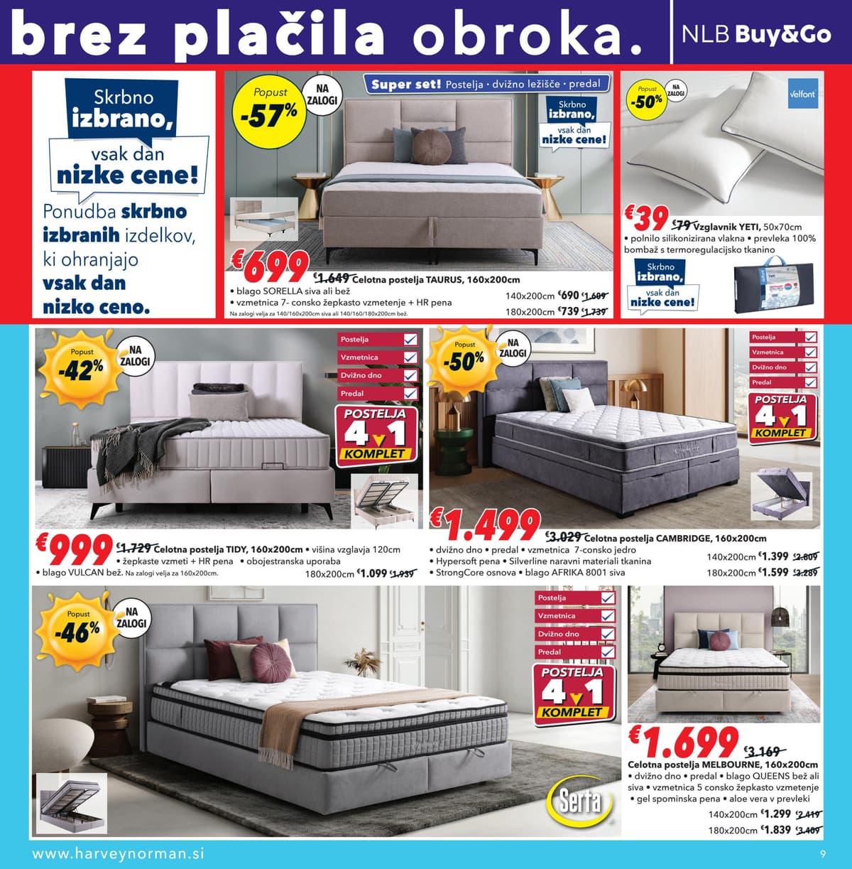 Stran 9. Harvey Norman kataloga - Nakupujte poletno in kvalitetno od 07.08.2026