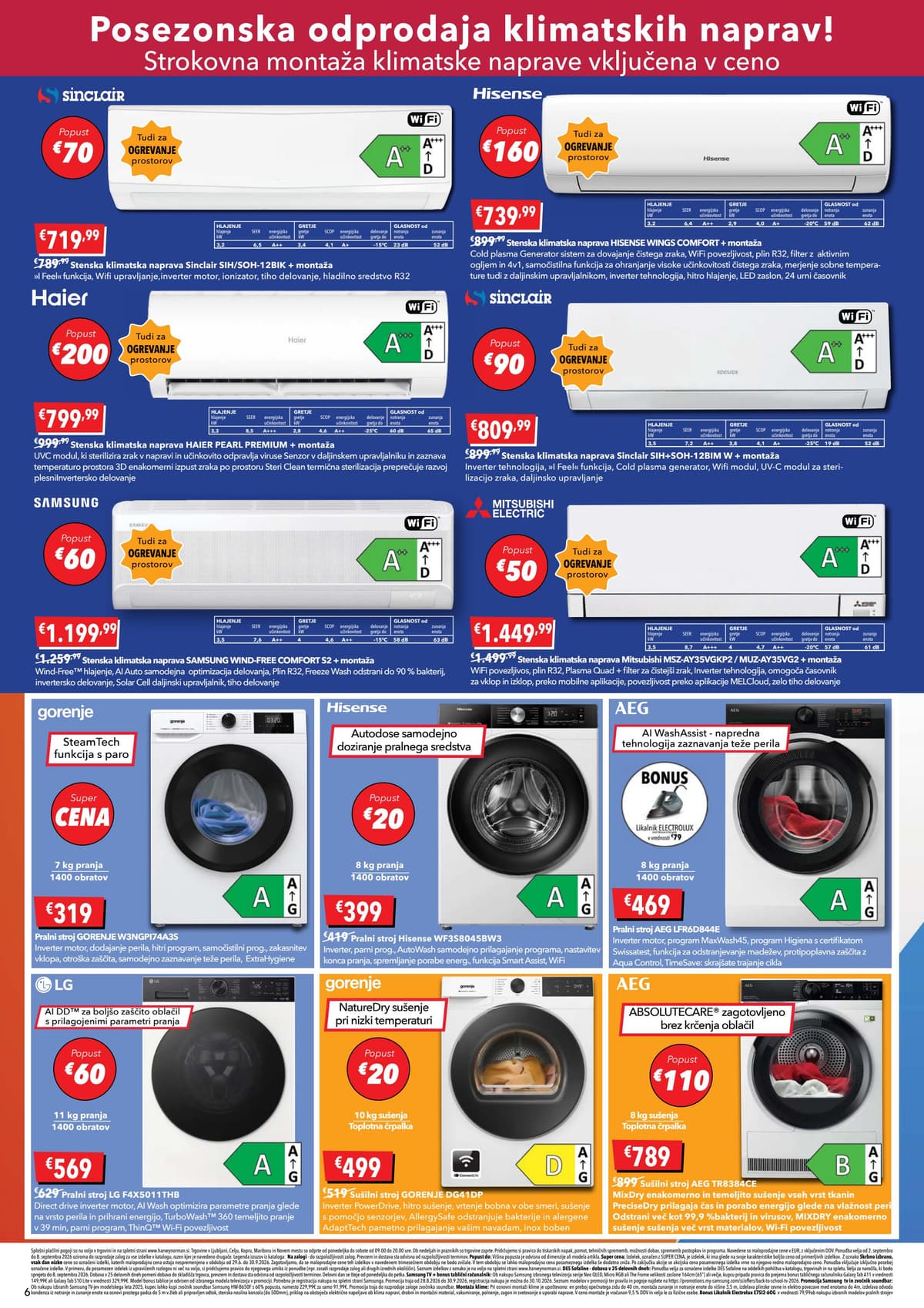 Stran 6. Harvey Norman kataloga - Mega hit ponudba od 01.09.2026.