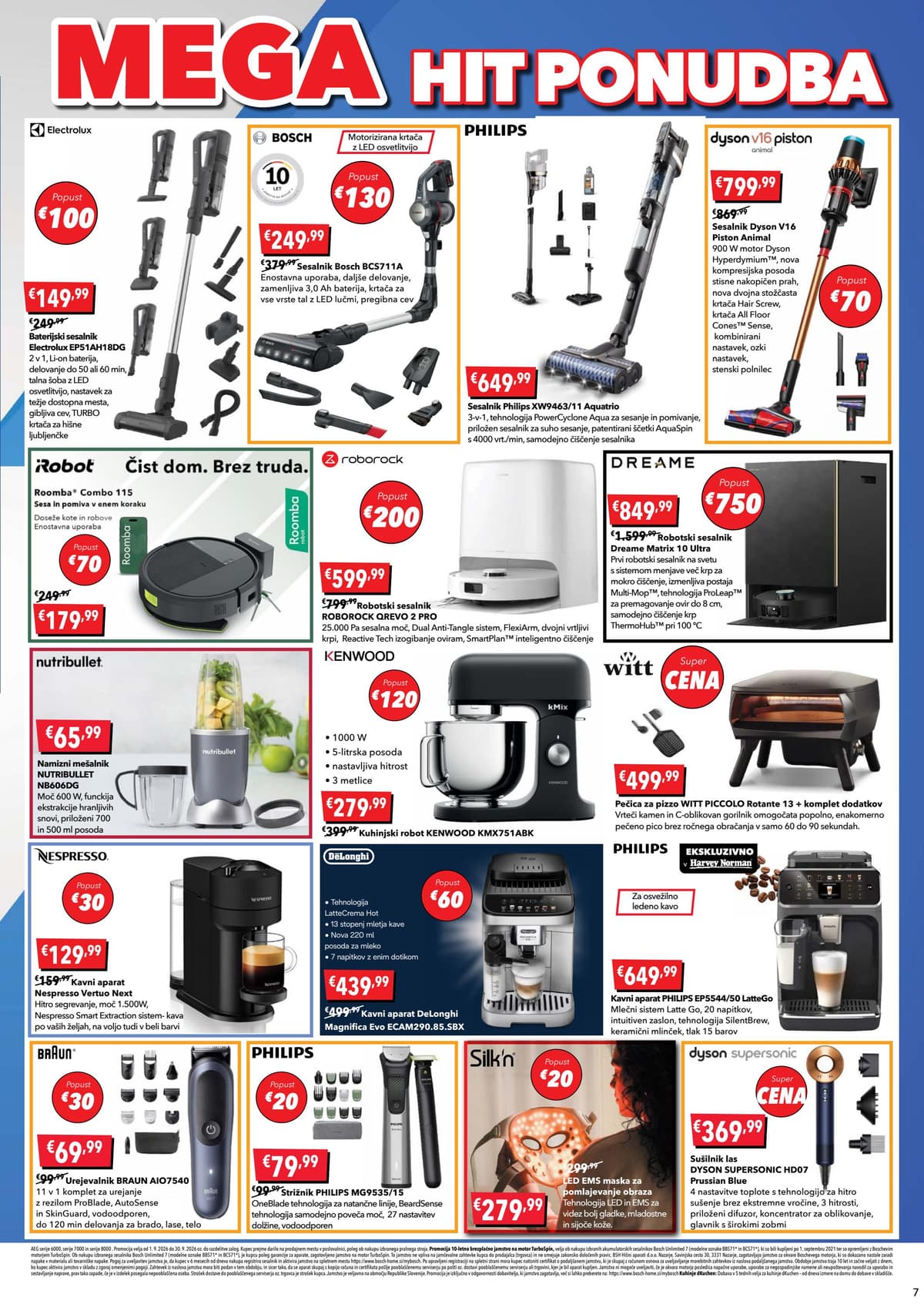 Stran 7. Harvey Norman kataloga - Mega hit ponudba od 01.09.2026.