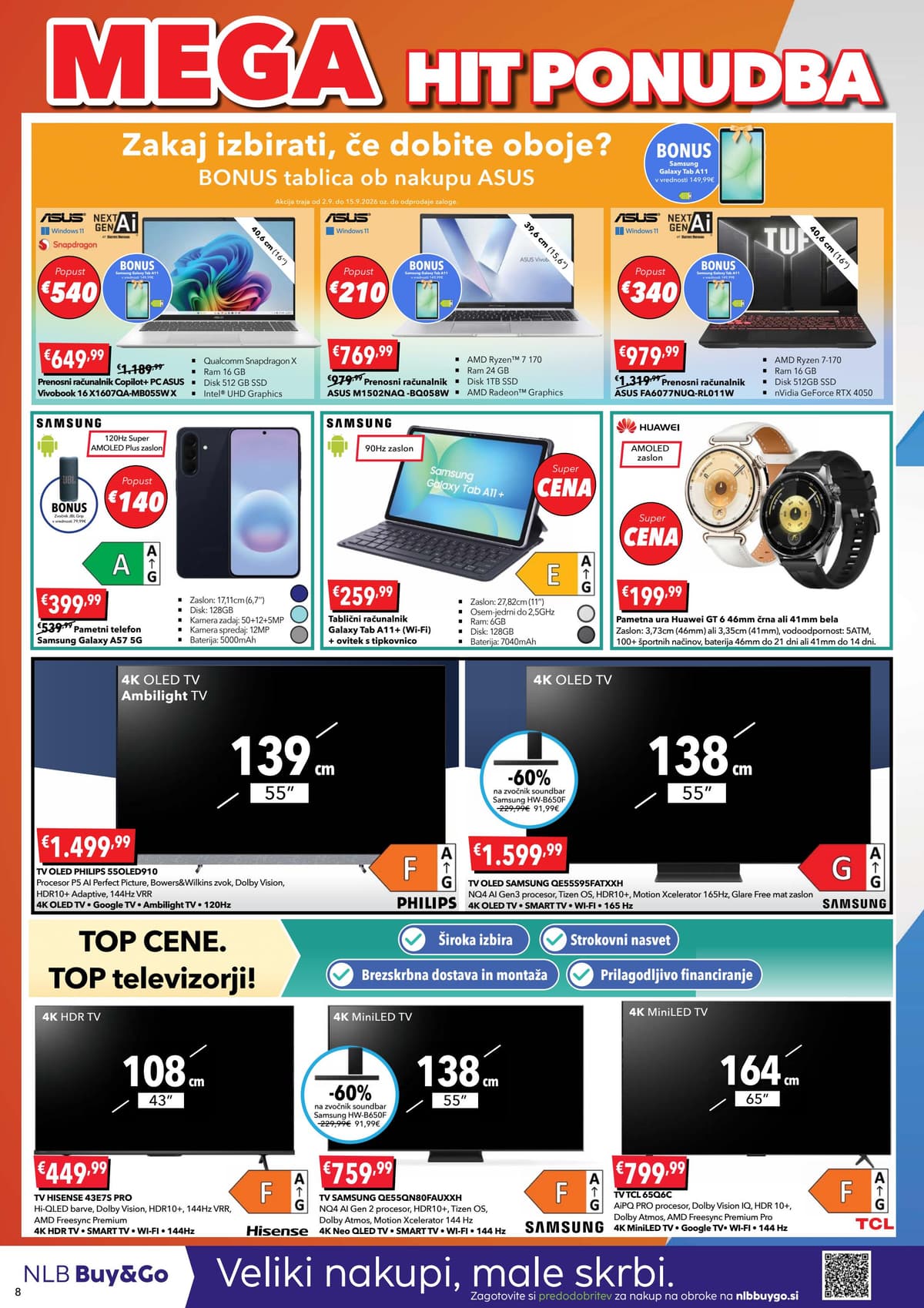 Stran 8. Harvey Norman kataloga - Mega hit ponudba