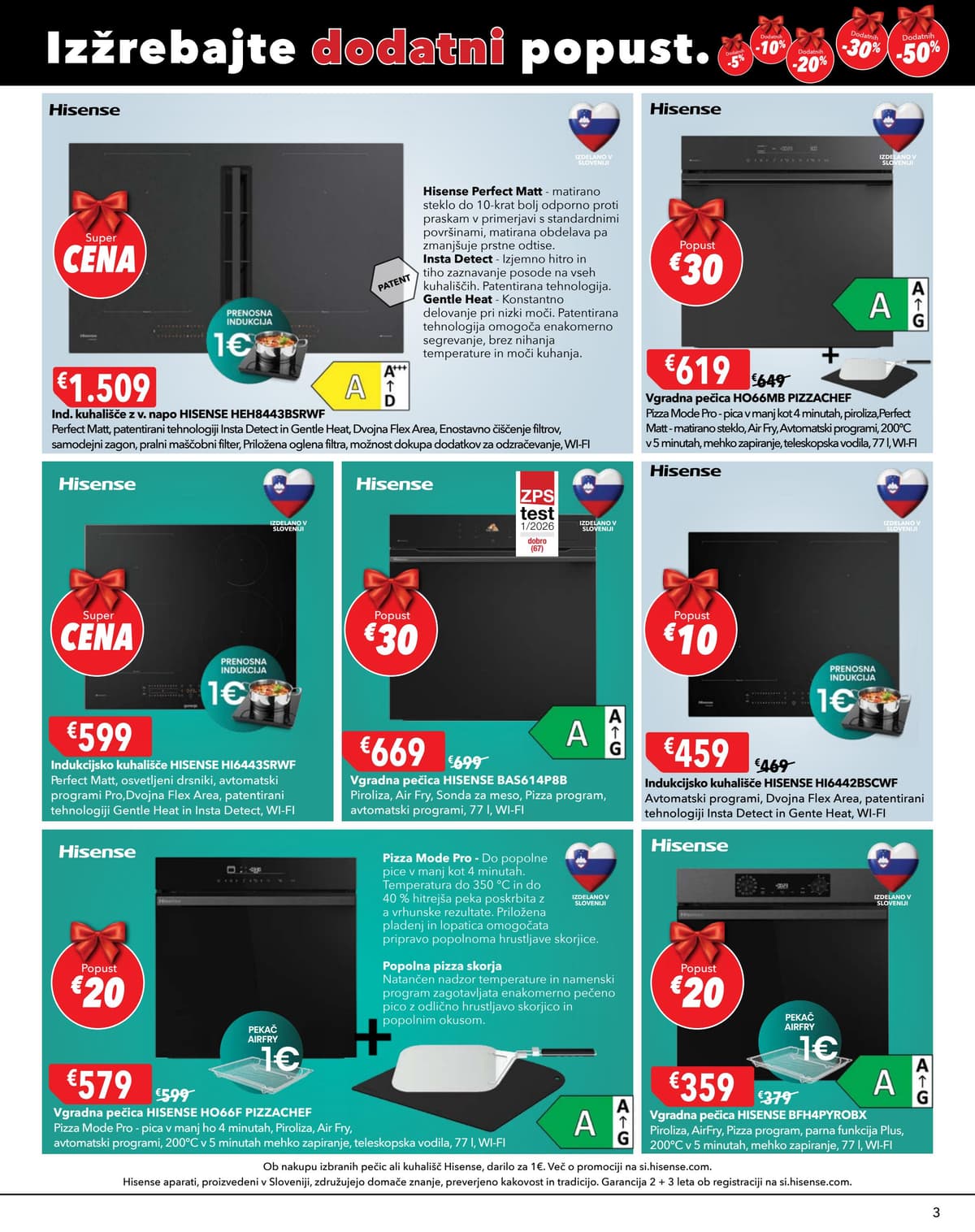 Stran 3. Harvey Norman kataloga - Praznujte z nami, izržebajte dodatni popust od 13.09.2026.