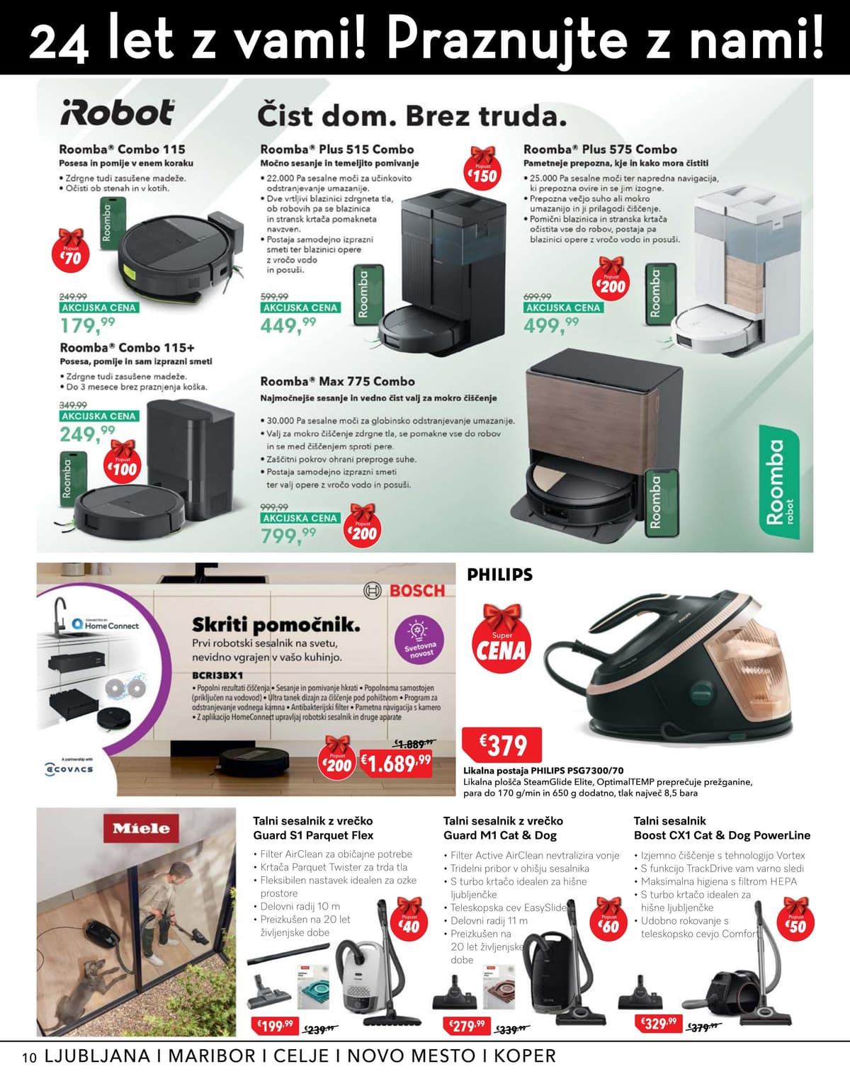 Stran 10. Harvey Norman kataloga - Praznujte z nami, izržebajte dodatni popust