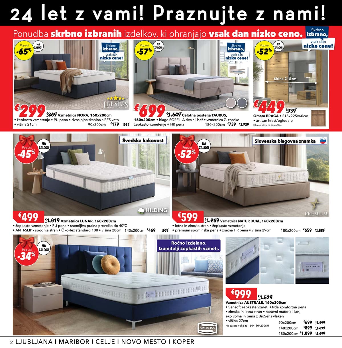 Stran 2. Harvey Norman kataloga - Praznujte z nami