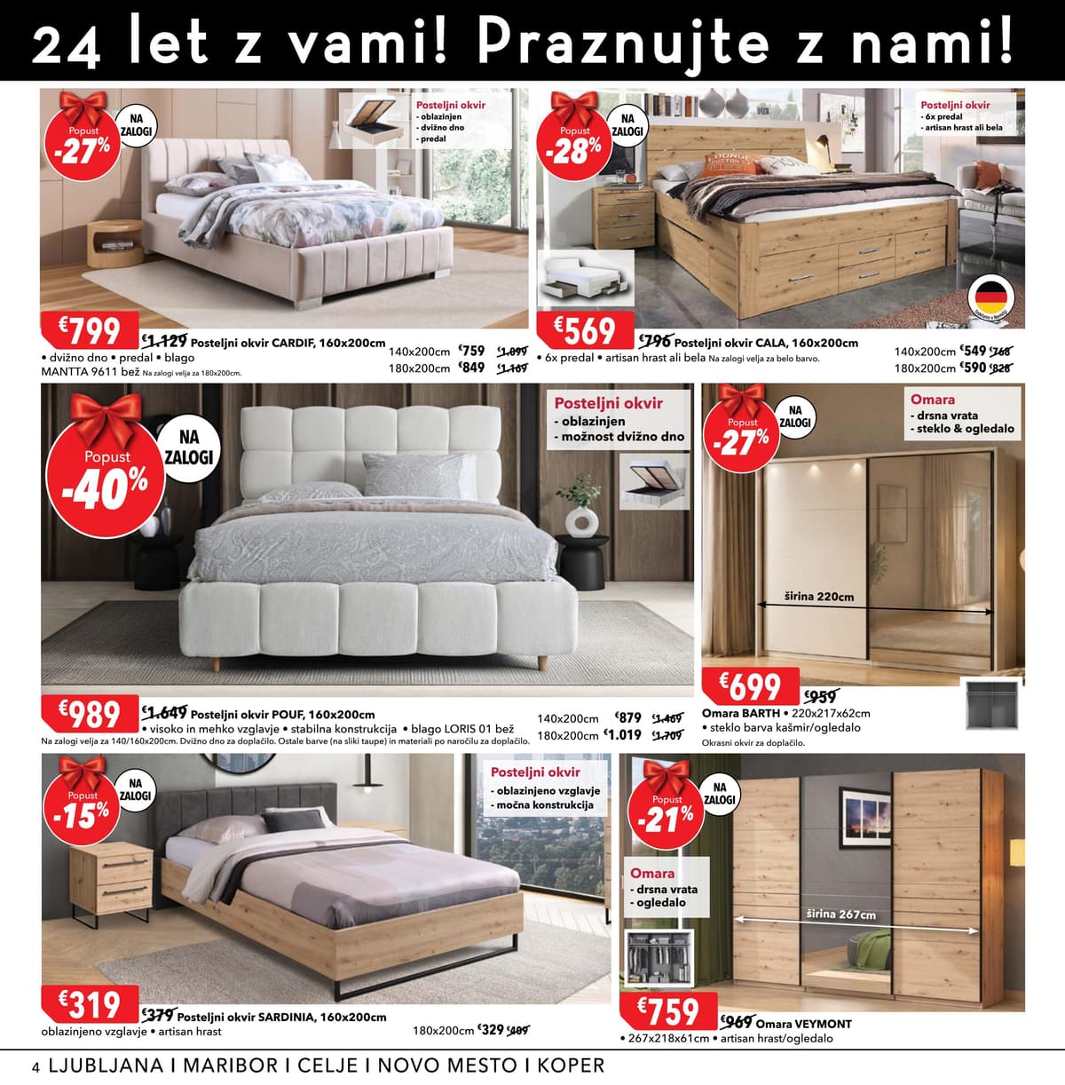 Stran 4. Harvey Norman kataloga - Praznujte z nami od 13.09.2026.