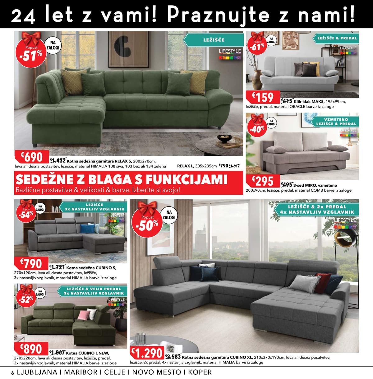 Stran 6. Harvey Norman kataloga - Praznujte z nami