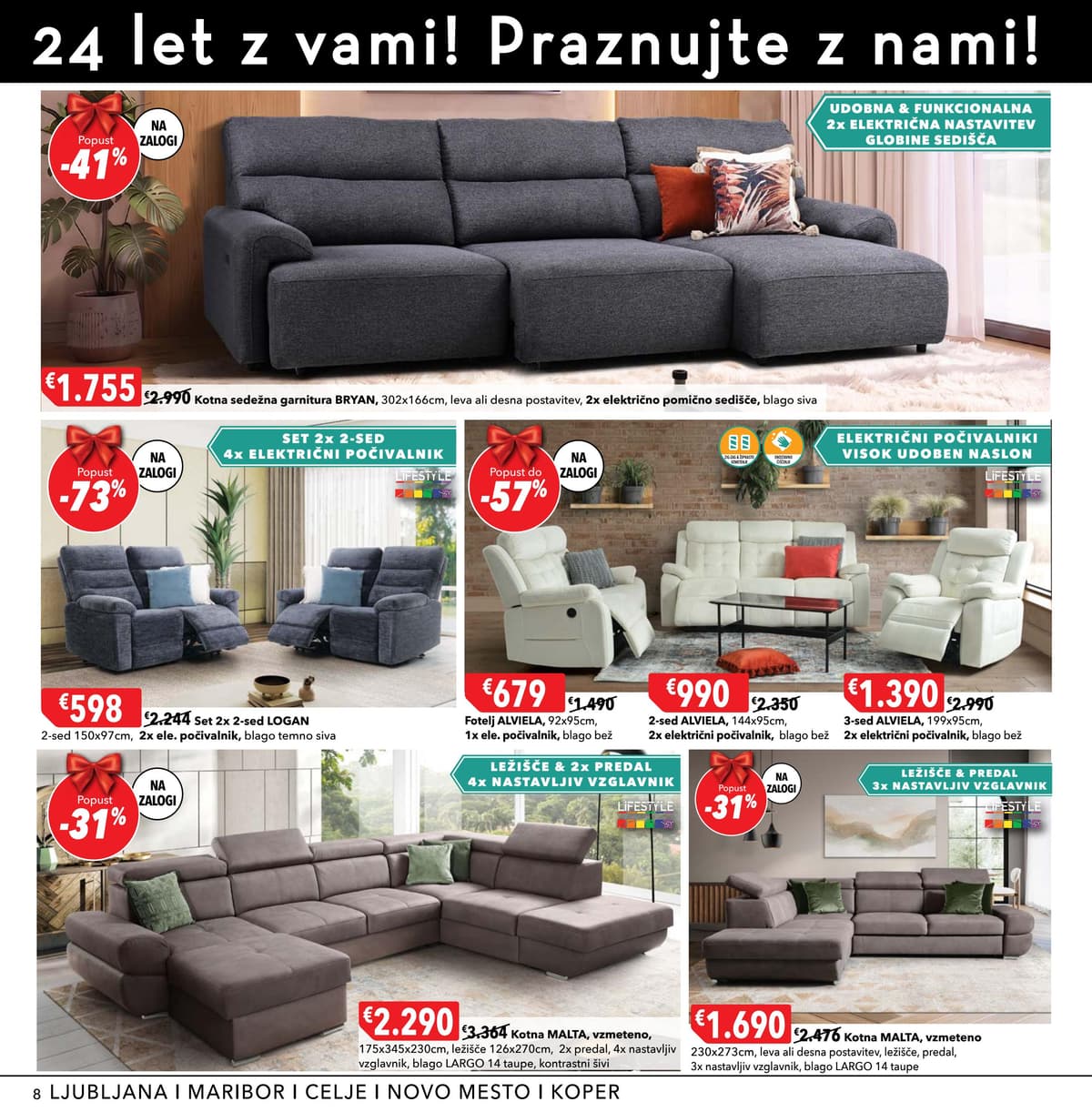 Stran 8. Harvey Norman kataloga - Praznujte z nami