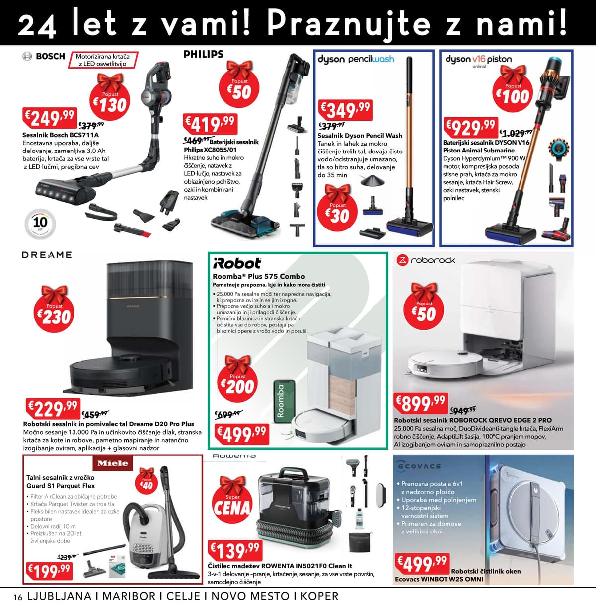 Stran 16. Harvey Norman kataloga - Praznujte z nami