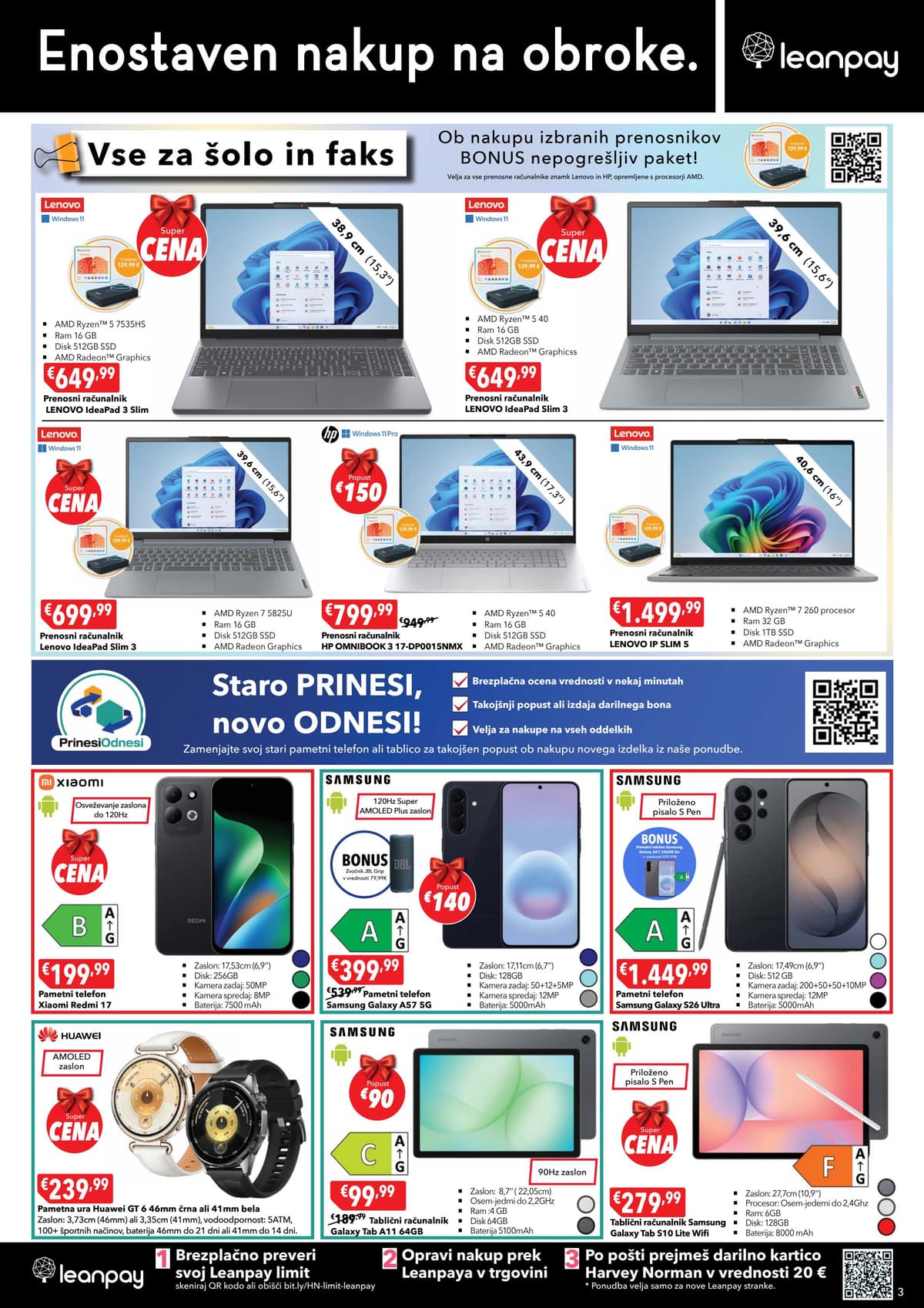 Stran 3. Harvey Norman kataloga - Praznujte z nami