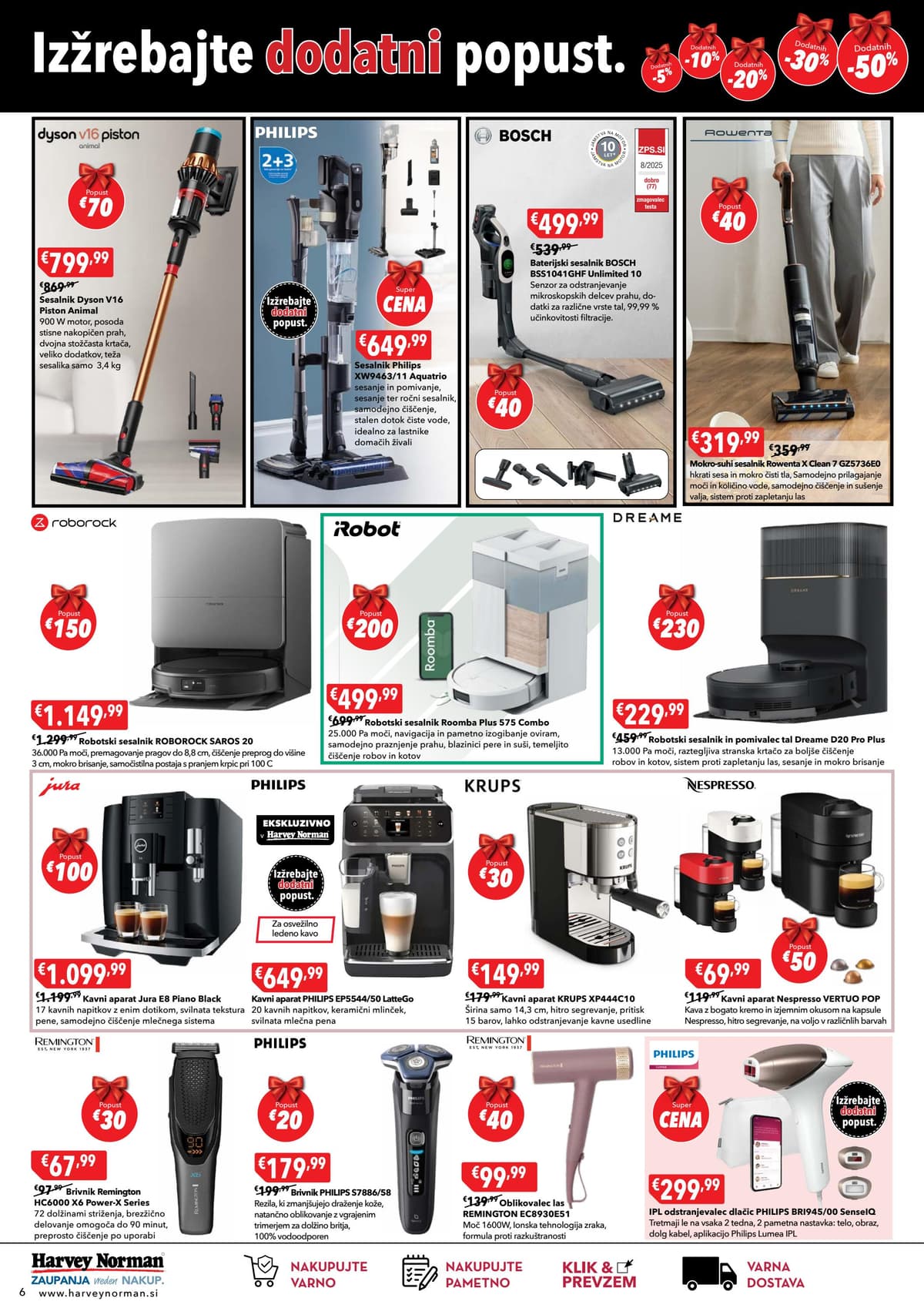 Stran 6. Harvey Norman kataloga - Praznujte z nami od 20.09.2026.