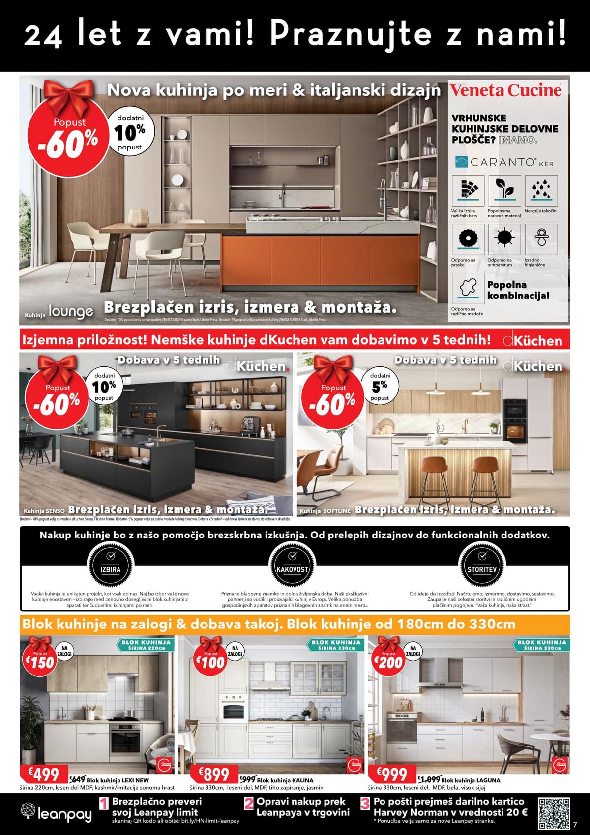 Stran 7. Harvey Norman kataloga - Praznujte z nami od 20.09.2026.