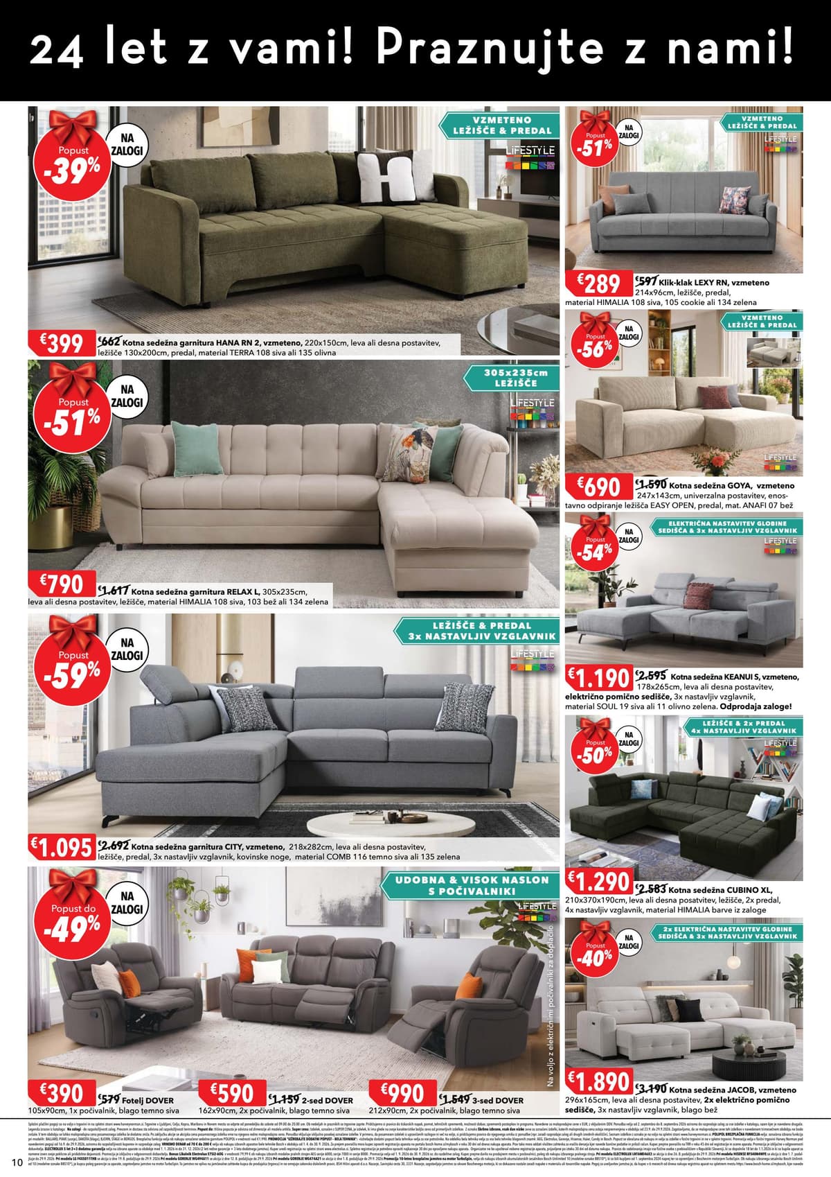 Stran 10. Harvey Norman kataloga - Praznujte z nami od 20.09.2026.