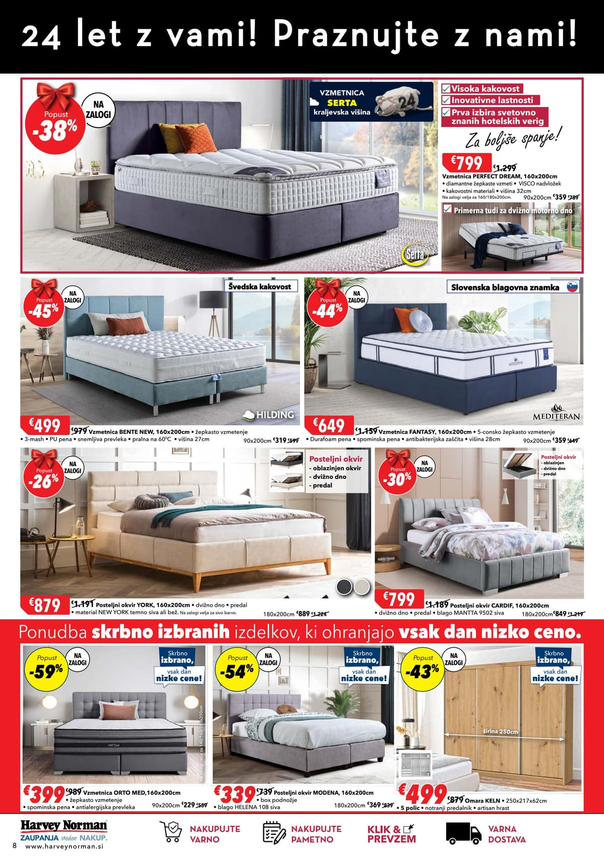 Stran 8. Harvey Norman kataloga - Praznujte z nami