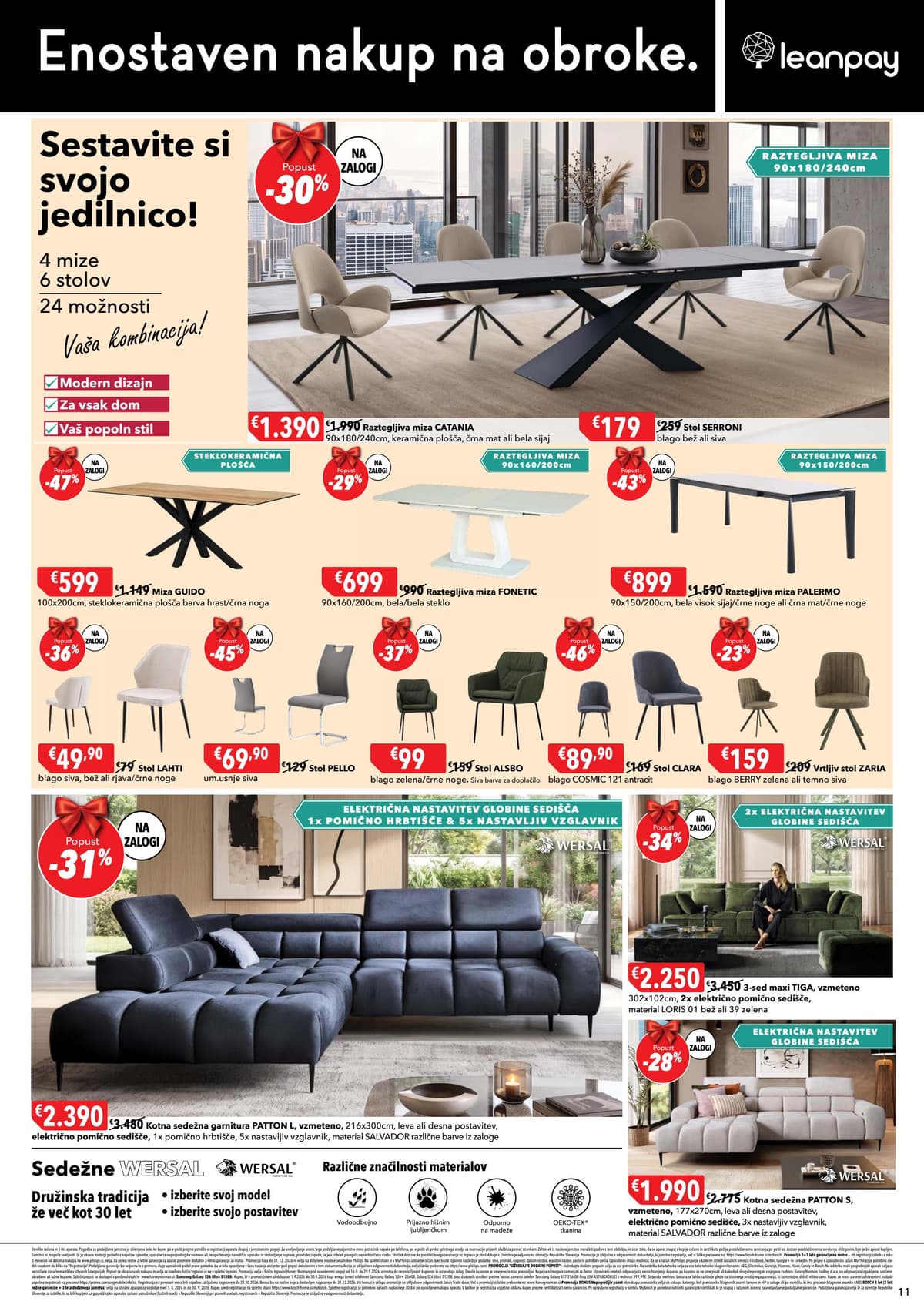 Stran 11. Harvey Norman kataloga - Praznujte z nami od 20.09.2026.