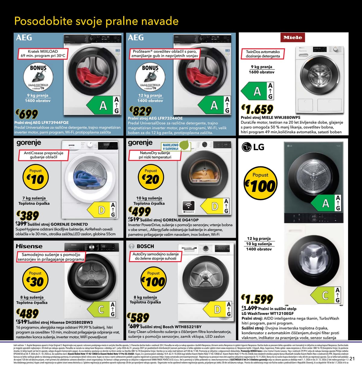 Stran 21. Harvey Norman kataloga - Privoščite si nekaj novega